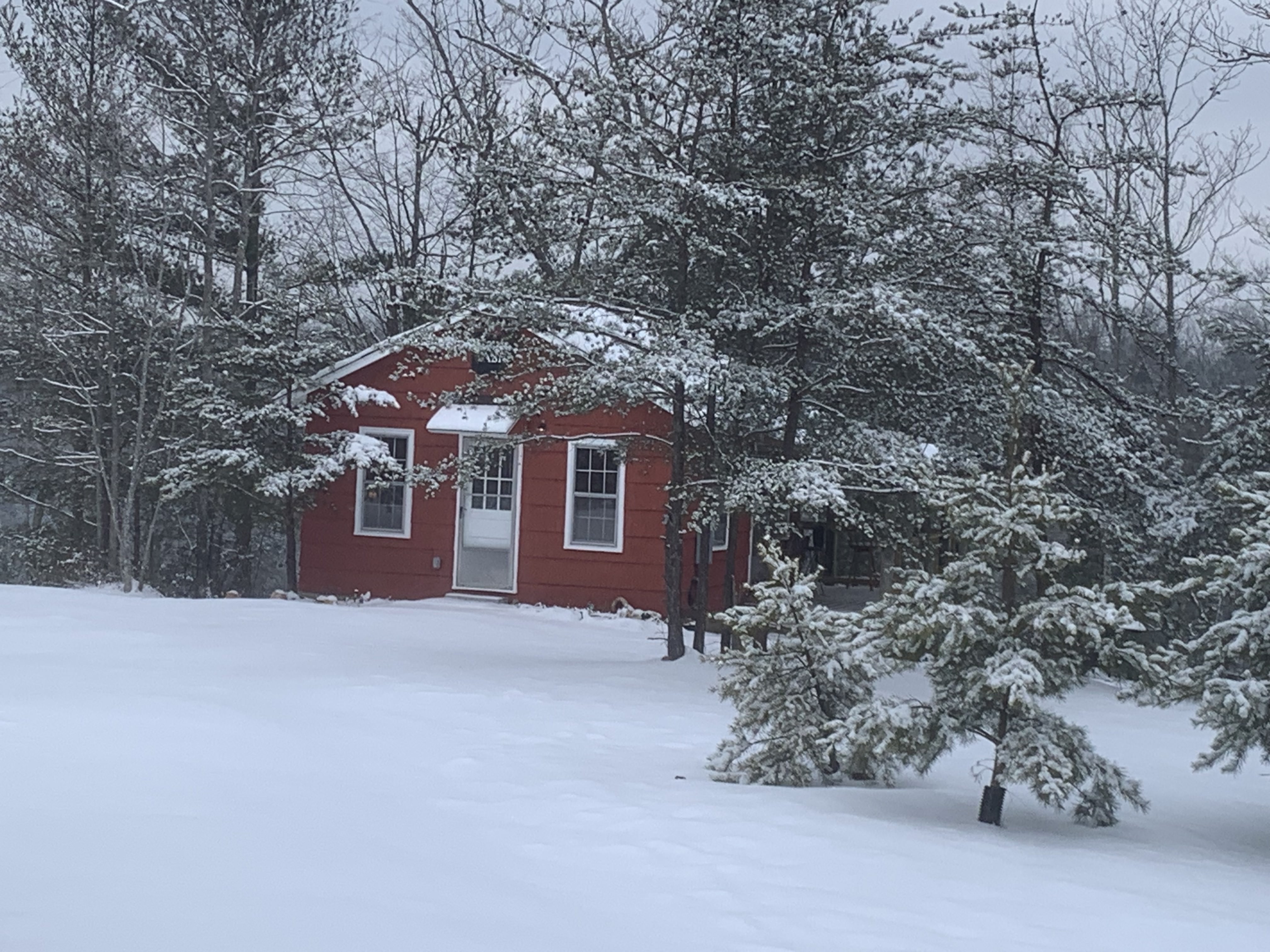 Ohio Cabin in winter